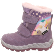 Bottes d'hiver enfant Superfit Icebird Lila/Rosa
