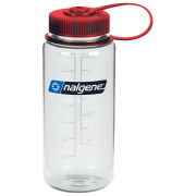 Bouteille Nalgene Wide Mouth 500 ml Sustain Transparente Clearw/RedCap