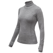 T-shirt fonctionnel femme Sensor Merino Bold Roll Neck dl.rukáv girs Cool Gray