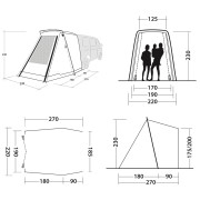 Tente caravane Outwell Sand Van