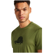 T-shirt fonctionnel homme Icebreaker M Mer 150 Tech Lite SS Tee Cosy Camper