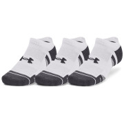 Jeu de chaussettes Under Armour Performance Tech 3pk NS blanc White / White / Jet Gray