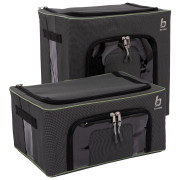 Boîte de rangement Bo-Camp Storage box set foldable M+L noir