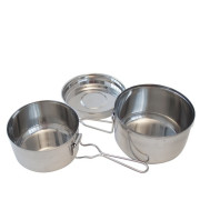 Nerezový ešus Yate Basic - 3 pièces