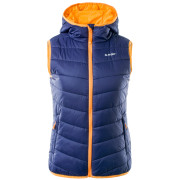 Gilet femme Hi-Tec Lady Solnis bleue EveningBlue/GrenadineOrange