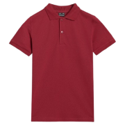 T-shirt enfant 4F Polo Shirt M614 rouge DARK RED