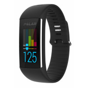 Bracelet connecté Polar Náramek A360 vert Black