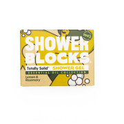 Gel douche Totally Solid Solid Shower Gel EO Range - Lemon & Rosemary jaune