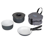 Set de vaisselle Bo-Camp Cookware set Trekking 5 girs Anthracite