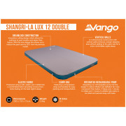 Matelas gonflable Vango Shangri-La Lux 12 Double