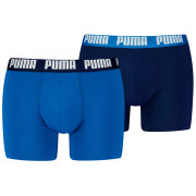 Caleçon homme Puma Everyday Basic Boxer 2P bleu foncé true blue