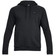 Sweat-shirt homme Under Armour Rival Fleece PO Hoodie vert Black