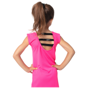 Robe fille Drexiss Pink/Black Coolmax