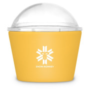 Boîte alimentaire isotherme Snow Monkey Freezie jaune yellow