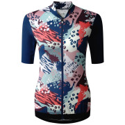 Maillot vélo femme Dare 2b Cycle Tops bleu Bold Shape Print - A5H