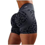 Short femme Nebbia Push-Up Compression Leopard Shorts Primal noir BLACK LEOPARD