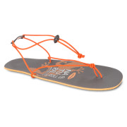 Sandales Lizard Roll Up gris / orange Gray/Orange