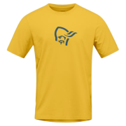 T-shirt homme Norrona 29 cotton viking T-shirt jaune Calendula