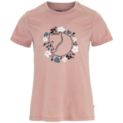 T-shirt femme Fjällräven Fjällblomster Fox T-shirt W rose Chalk Rose