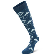 Chaussettes femme Dare 2b Womens Printed Ski Socks bleu MnltDmFairPn