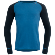 T-shirt fonctionnel homme Devold Duo Active Merino 205 Shirt bleue BLUE/INK