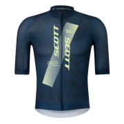 Maillot vélo homme Scott Jersey M's RC Pro bleu foncé dark blue/acid yello