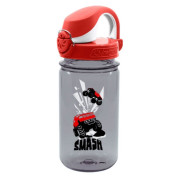 Bouteille enfant Nalgene OTF Kids 12oz 350 ml gris / rouge GraySmash