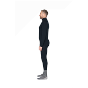 T-shirt fonctionnel homme Devold Adventure Merino 190 H.Neck Man