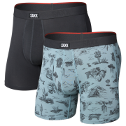 Caleçon Saxx Vibe Xtra Soft Comfort Boxer Brf Fly 2Pk
