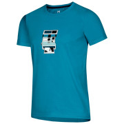 T-shirt homme Ocún Classic T Men Blue Polaro bleue Blue Enamel Polaroid