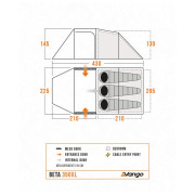 Tente Vango Beta 350XL