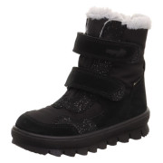 Bottes d'hiver enfant Superfit Flavia Schwarz/Silber noir / argenté Schwarz/Silber