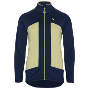 Sweat-shirt femme Silvini Valdaora bleu navy-yellow