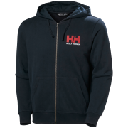 Sweat-shirt homme Helly Hansen Hh Logo Full Zip Hoodie 2.0 bleu foncé Navy