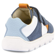 Baskets pour enfant Frodo Barefoot zeru spring White/Denim