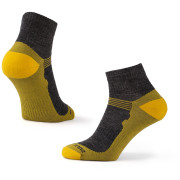 Chaussettes Zulu Merino Lite Men gris / jaune