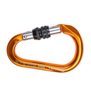 Mousqueton Grivel K6N Mega Screw Lock orange