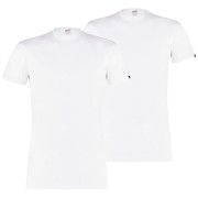 T-shirt thermique homme Puma Basic 2P Crew Tee blanc White