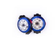 Lumière pour chien Curli Luumi Safety LED Lights rechargeable bleu blue