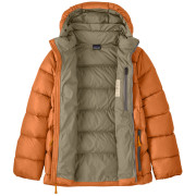 Veste enfant Patagonia K's Hi-Loft Down Sweater Hoody - Marigold