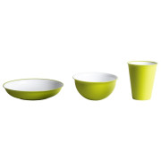 Set de vaisselle Omada Sanaliving Set 3pcs green Verdemel