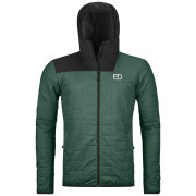 Veste homme Ortovox Swisswool Piz Badus Jacket M vert foncé dark pacific