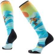 Chaussettes Smartwool Women's Ski Targeted Cushion Steep Days bleu Serene Blue