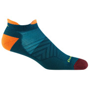 Chaussettes homme Darn Tough M Run No Show Tab Ultra-Lightweight With Cushion bleu / orange dark teal