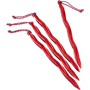 Piquets tente MSR Cyclone Stake Kit V2 rouge red