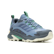 Chaussures randonnée homme Merrell Moab Speed 2 Gtx bleue steel blue