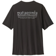 T-shirt homme Patagonia Men's Capilene Cool Daily Shirt - Hut Tripper noir Black