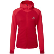 Sweat-shirt femme Mountain Equipment W's Eclipse Hooded Jacket rouge Molten Red/Capsicum