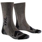 Chaussettes X-Socks Hike Perform Merino Crew noir / brun BLACK/CHARCOAL