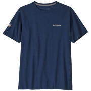 T-shirt homme Patagonia Fitz Roy Icon Responsibili Tee bleu foncé Lagom Blue